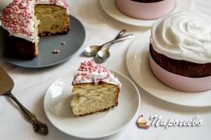 Easter cake according to a traditional recipe